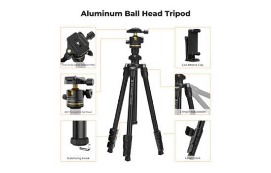 Штативи для фотоапаратів: стабільність, якість і творчі можливості