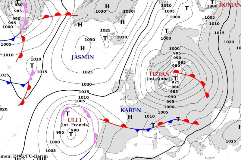 Циклон Tizian надвигается: синоптики предупредили украинцев о резкой смене погоды