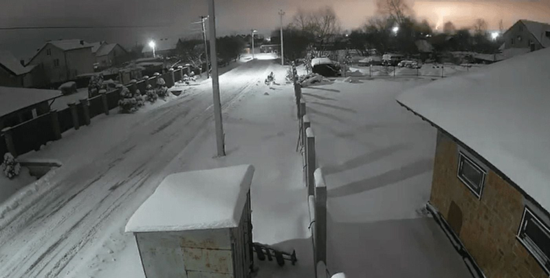 Ракетный удар по Украине