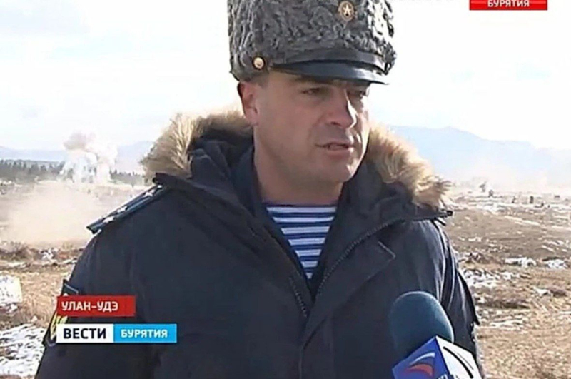 Подрыв машины генерала Евдокимова