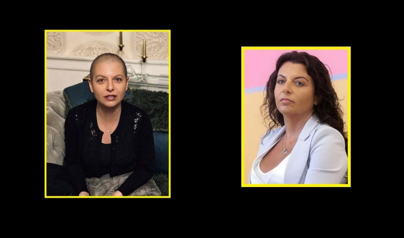 Маргарита Симоньян без волос