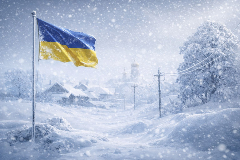 Экстремальная зимняя погода в Украине