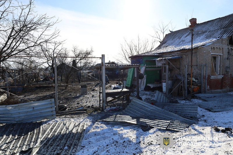 Последствия обстрелов в Славянске