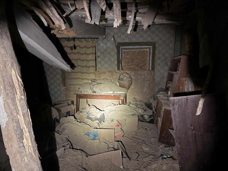 Разрушения на Днепропетровщине