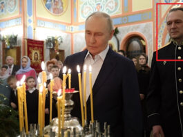 Путин провел Рождество на секретной базе ГРУ рядом с генералом-уроженцем Украины