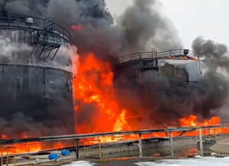 Горит нефтебаза в Пензе: украинские дроны нанесли массированный удар по стратегическому объекту