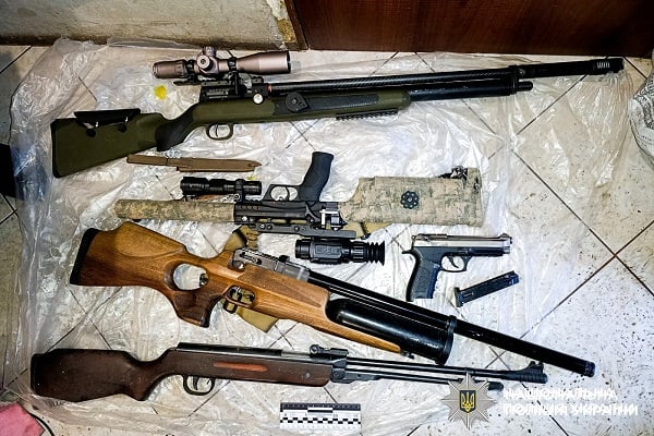 Изъятое оружие