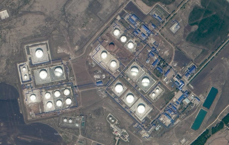 Пожар на НПС Калейкино