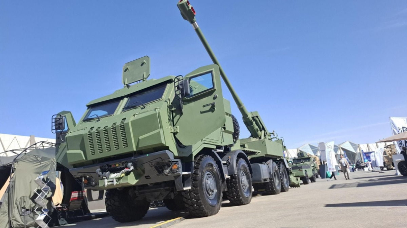 Украинская САУ Богдана версии 5.0