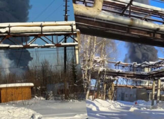 Стратегический удар: НПЗ «Лукойла» в Ухте охвачен пожаром после мощной атаки