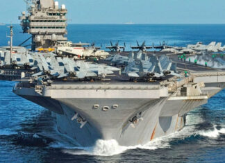 ВМС США перехватили иранский дрон вблизи авианосца в напряженном Аравийском море