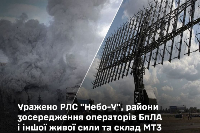Ночной удар Сил обороны по позициям российских войск