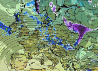Метеорологический экстрим: Украину накроет шторм с мокрым снегом и ветром до 20 м/с