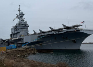 Российский беспилотник пытался атаковать французский авианосец на учениях в Балтике