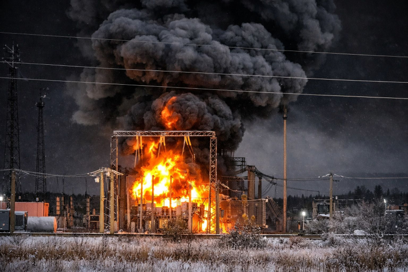 Удары по энергетической инфраструктуре Брянска