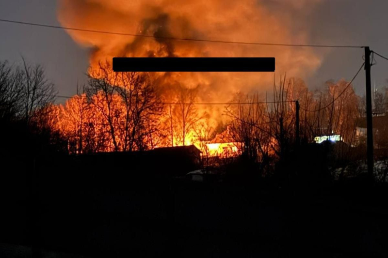 Огненный удар украинских военных под Белгородом