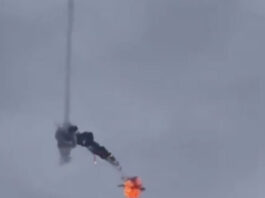 F-16 уничтожил российский дрон: зрелищный воздушный бой над украинским небом