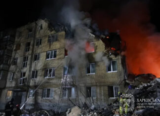 Трагедия в Харькове: Российские ракеты и дроны уничтожили жилой дом, есть жертвы среди мирных жителей