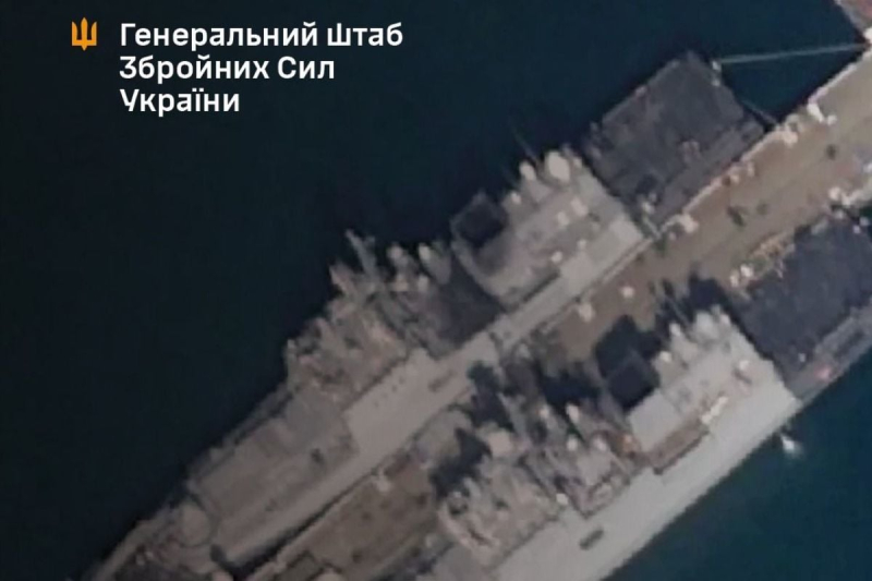 Украинские дроны атаковали российские фрегаты