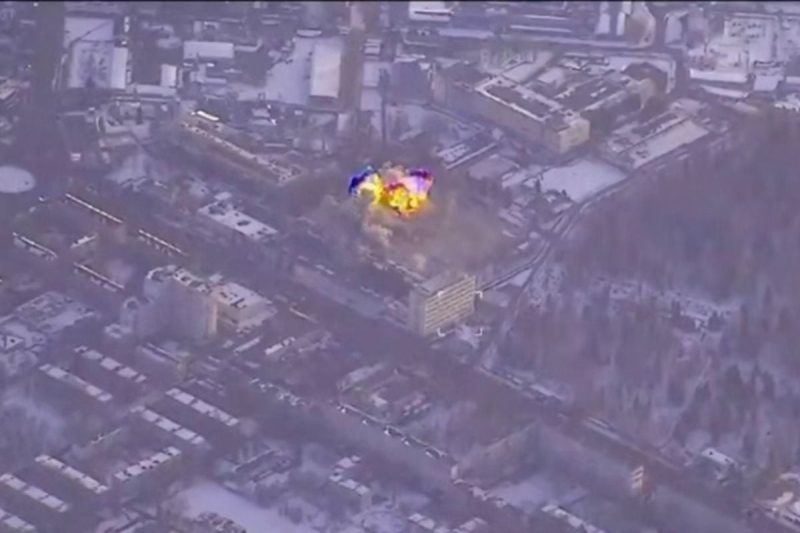 Удар по заводу 