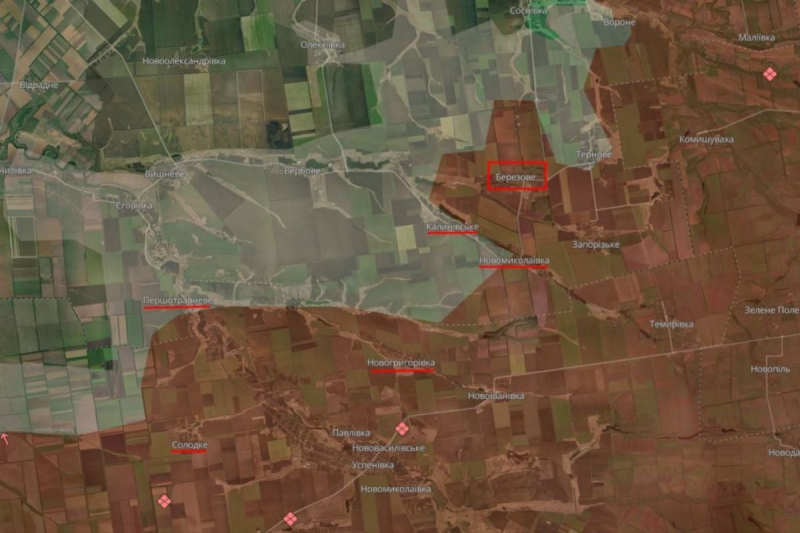 Украинские войска наступают на юге