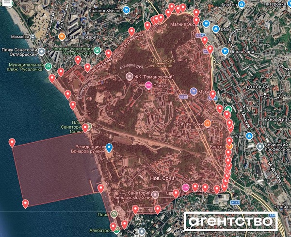 Зона безопасности резиденции