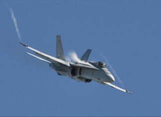 Испанский F-18 НАТО уничтожил вторгшийся с молдавской границы дрон над Румынией