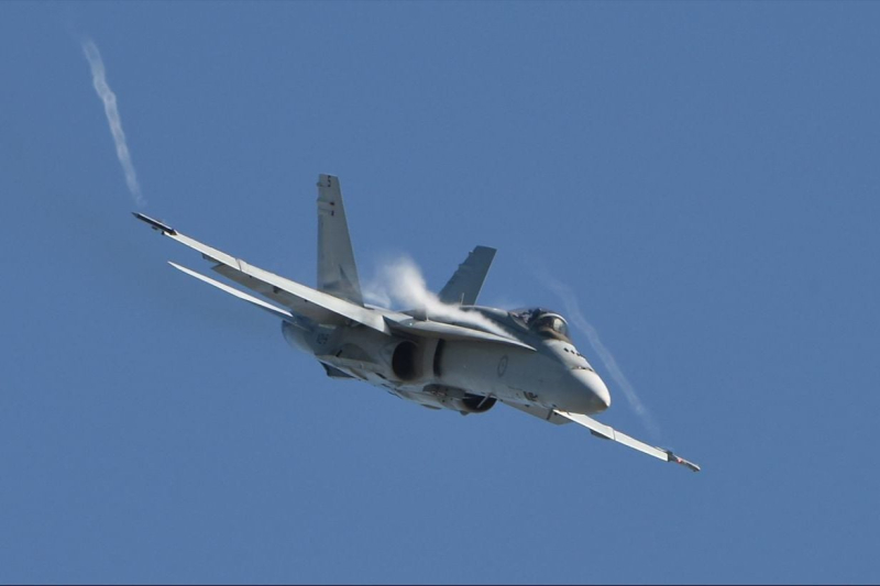 Испанский F-18 НАТО сбил беспилотник над Румынией