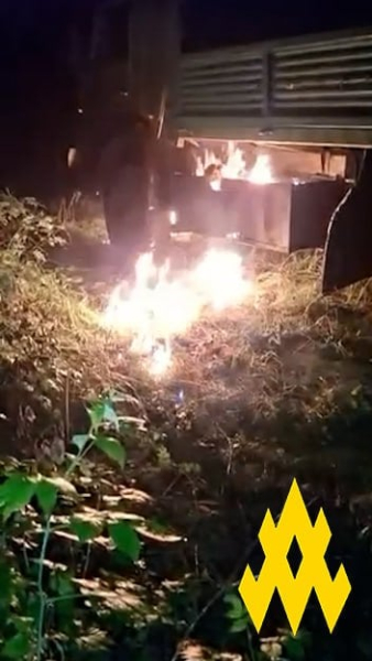 Свидетельства диверсии под Ростовом