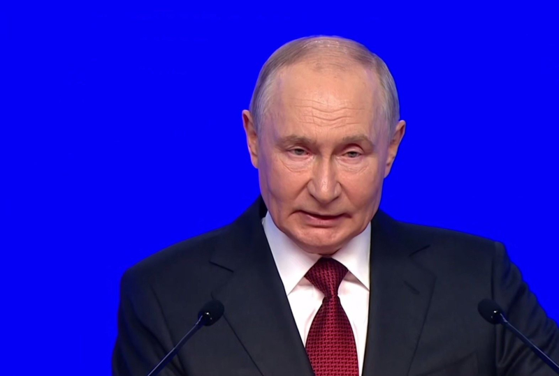 В Сети высмеяли заявление Путина на съезде Единой России