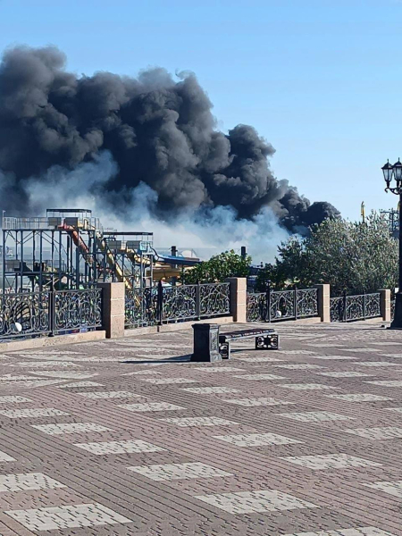 Под Краснодаром горит ключевой порт оккупантов в Ейске