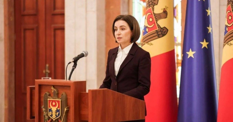 Майя Санду отреагировала на нарушение воздушного пространство Молдовы российскими БПЛА