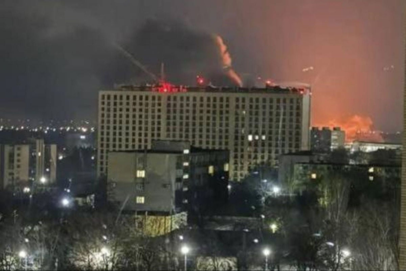 Спутник показал последствия удара "Нептунов" по заводу дронов в Таганроге