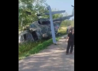 Двойной отказ силовой установки в воздухе: видеорегистратор зафиксировал аварийную посадку вертолета Ми-8 на Сахалине