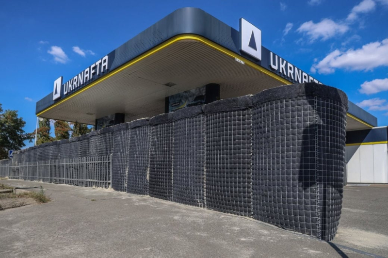Защита АЗС «Укрнафты» в Киеве