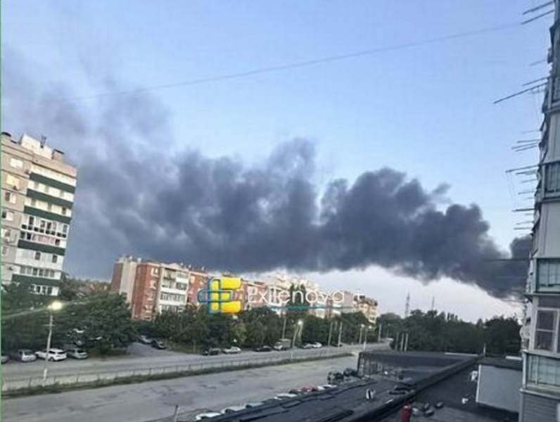 В Таганроге произошло массовое падение обломков БпЛА