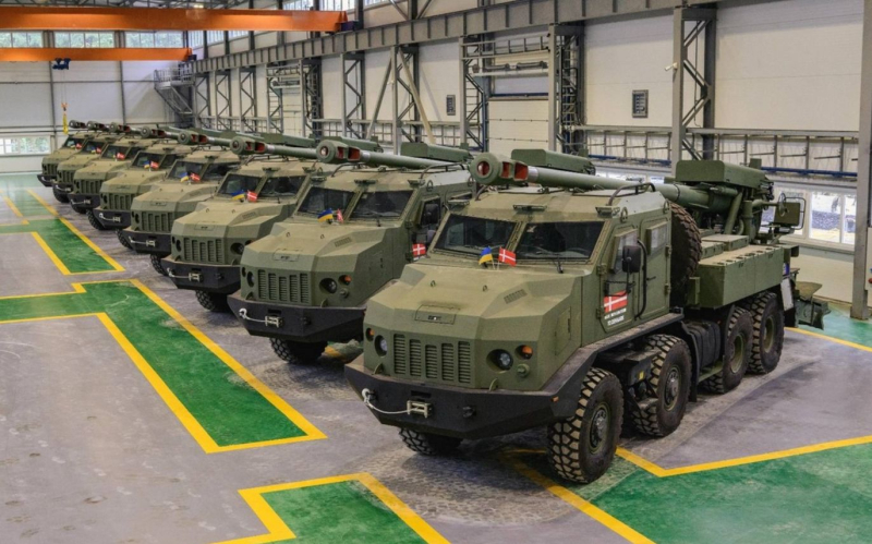 ВСУ в 2027 году получат сотни САУ "Богдана" на немецком шасси Zetros