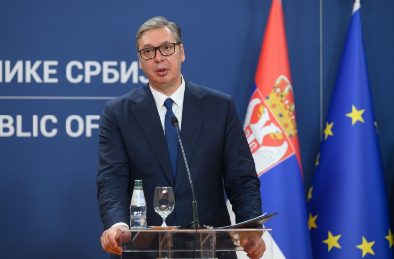 Вучич лаконично поставил на место российских пропагандистов, спросивших о приглашении Зеленского
