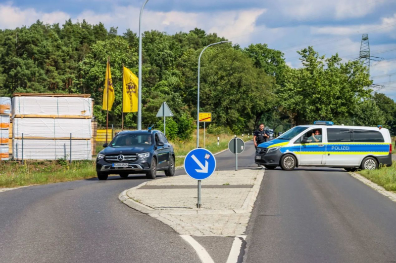 Взрывчатка у электроподстанции в Бранденбурге