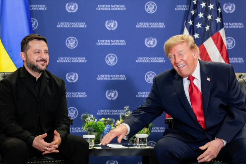 Зеленский и Трамп провели 40-минутные переговоры в Нью-Йорке: появились детали встречи