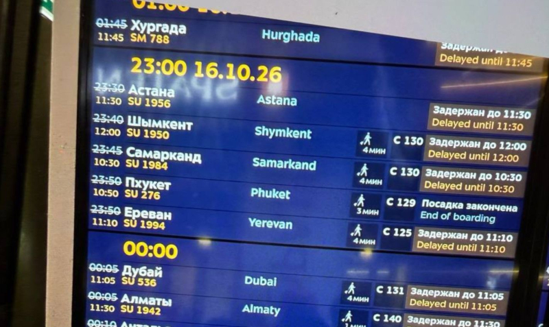 Авиаколлапс в Москве нарастает: к середине субботы отменено больше рейсов, чем за всю пятницу