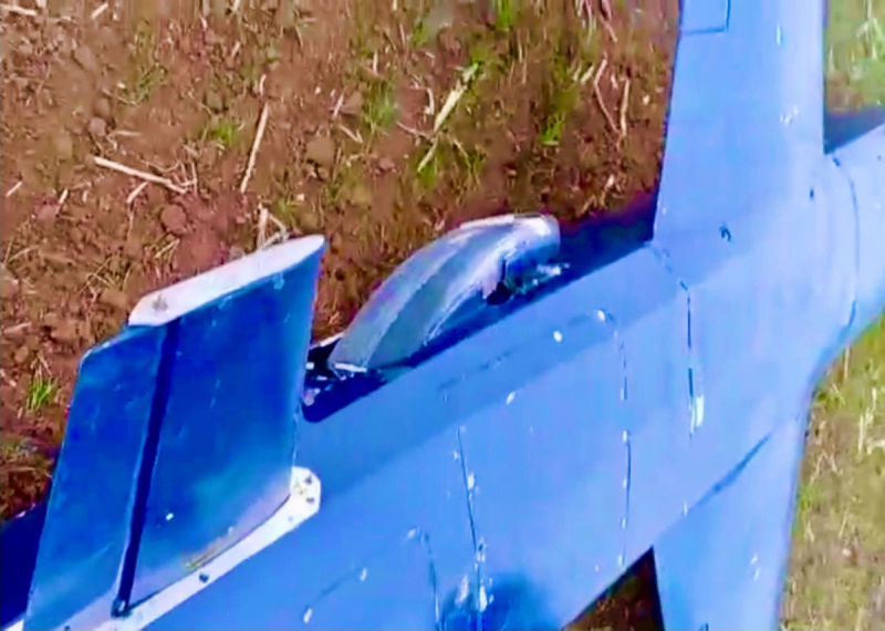 "Флеш" показал новую версию дрона "Герань-5", которой армия РФ начала атаковать Украину