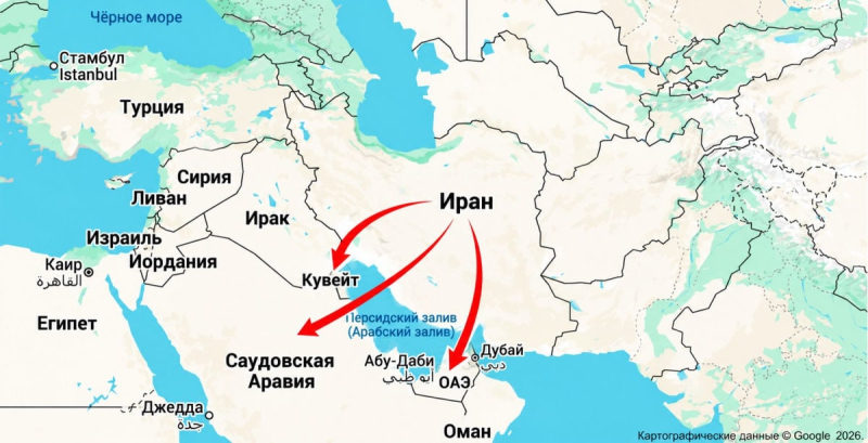 Иран готовит сухопутное вторжение в соседние страны и ждет 3 ноября