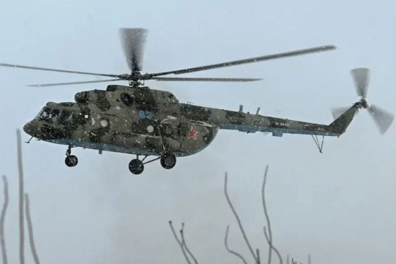Ми-8 ВКС России рухнул под Воронежем: экипаж ликвидирован