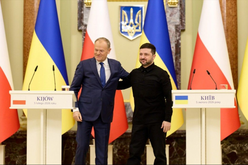 Зеленский и Туск обсудили безопасность