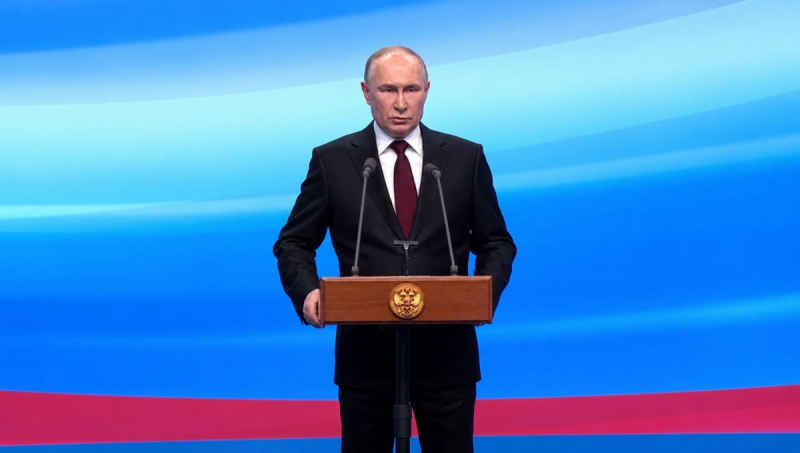 Ракетный удар Украины по Тульской области оборвал выступление Путина, появилось видео