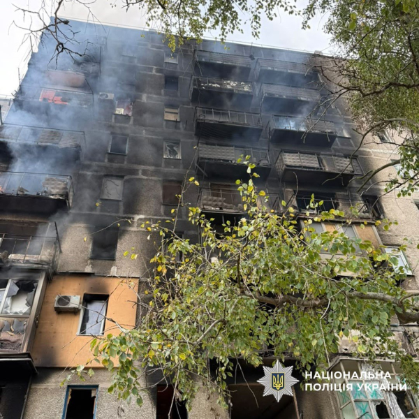 Разрушения в Донецкой области