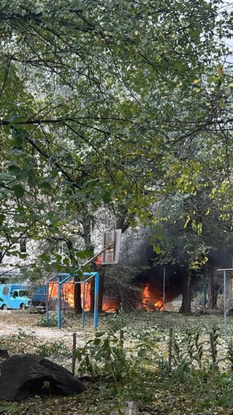 Разрушения в Кременчуге
