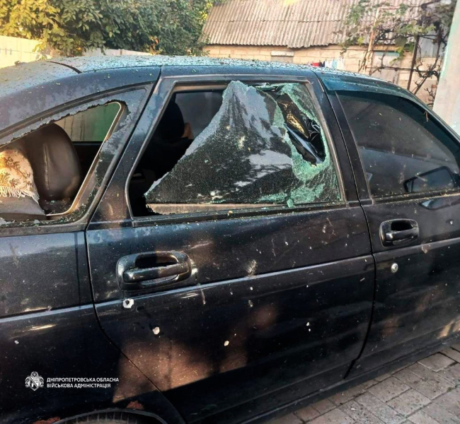 Повреждения в Днепре