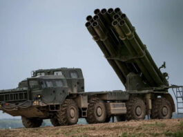ГУР показал, как три дрона-камикадзе уничтожили ‘российский HIMARS’ – РСЗО ‘Торнадо-С’